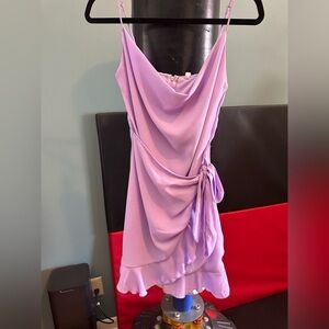 Lucy In the Sky Lilac mini dress